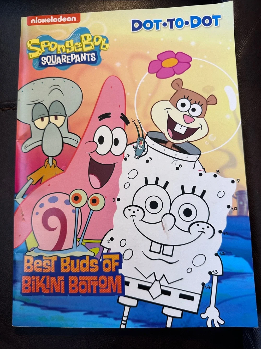 Nickelodeon SpongeBob Set - Jumbo Coloring & Activity and Dot to Dot Books